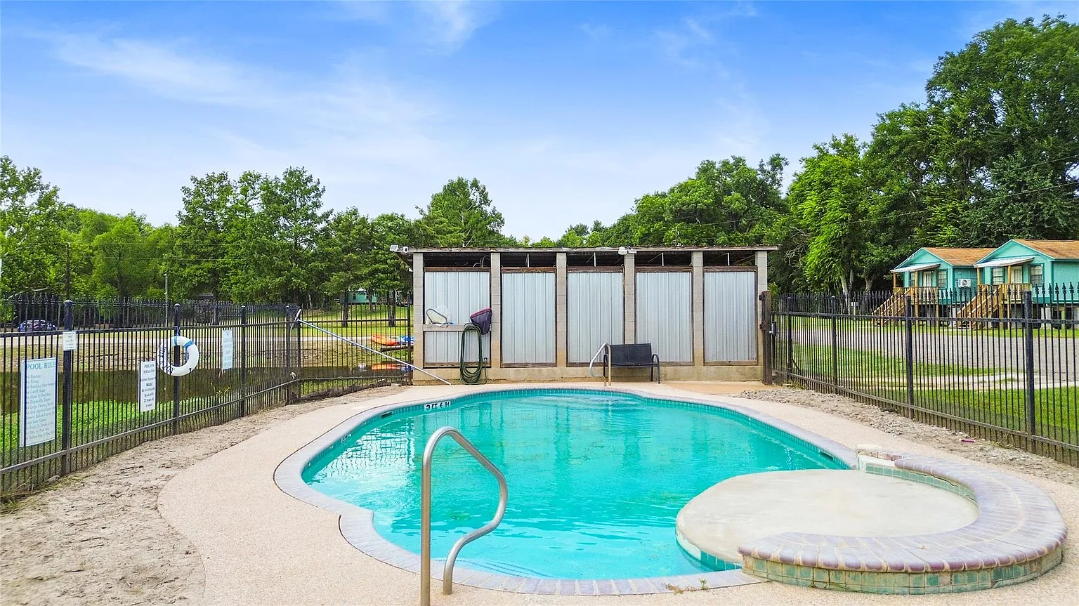 Take a dip in our swimming pool